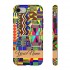 Personalized African Patchwork Phone Case, Colorful and Customized Phone Cover