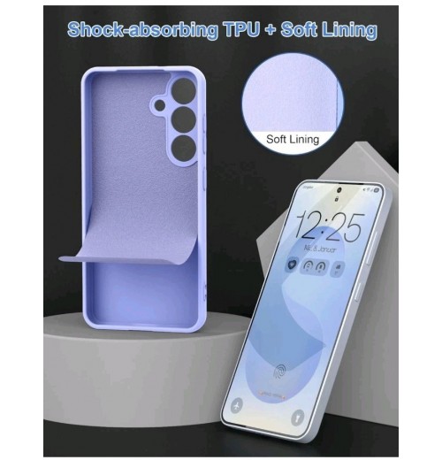 Cresee Case for Samsung Galaxy S25 Plus (S25+) TPU Silicone Phone Case