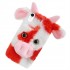 1pc Fluffy Plush Cow Mobile Phone Case Protector Compatible with the