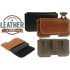 RICARDSSON MADE OF COWHIDE HOLSTER POUCH WITH BELT CLIP AND LOOP CASE FOR PHONE