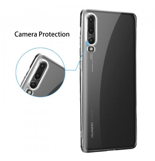 Protective Case for Huawei P30 6 Inch Slim Cover Silicone Phone TPU Clear