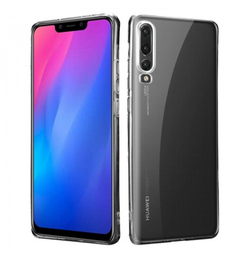 Protective Case for Huawei P30 6 Inch Slim Cover Silicone Phone TPU Clear