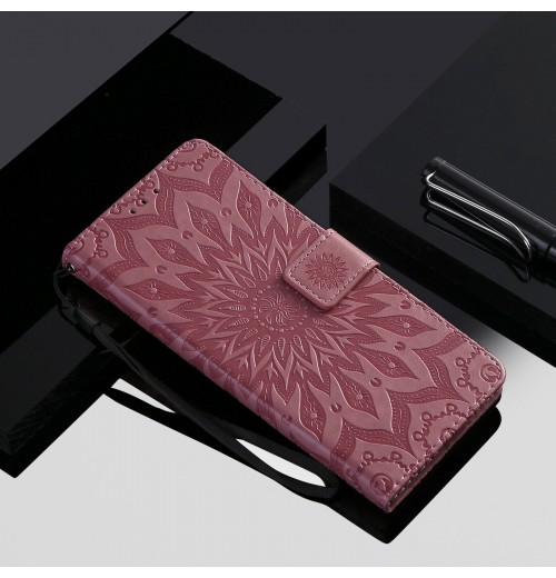 Flower Flip Leather Wallet Phone Case For Motorola G51 G71 Edge X30 E20 S30 E30