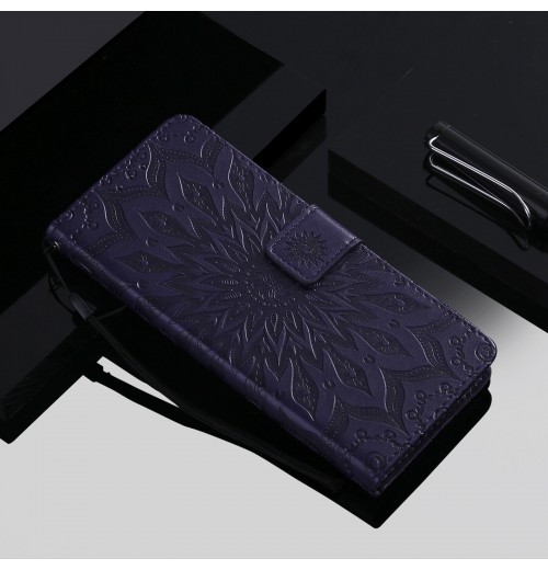 Flower Flip Leather Wallet Phone Case For Motorola G51 G71 Edge X30 E20 S30 E30