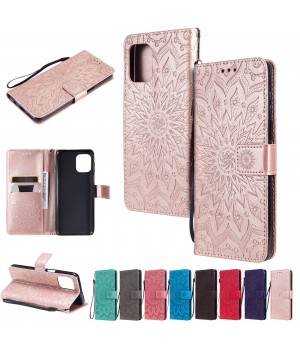 Flower Flip Leather Wallet Phone Case For Motorola G51 G71 Edge X30 E20 S30 E30
