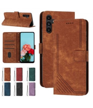 Flip Magnetic Card Wallet Phone Case For Samsung A14 A32 A54 A73 A34 A04E A42 5G