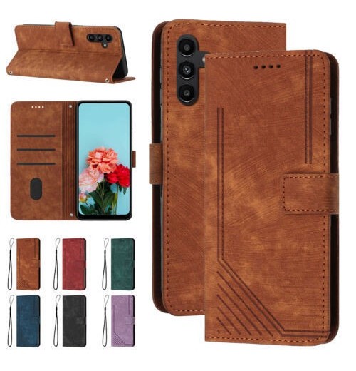 Flip Magnetic Card Wallet Phone Case For Samsung A14 A32 A54 A73 A34 A04E A42 5G