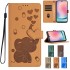 Elephant Wallet Phone Case For Samsung A56 A36 A26 A25 A16 A55 A14 A15 A05 A34