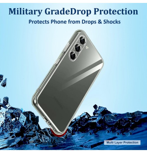 Cyber-Tech Clear Case for Samsung Galaxy A25 5G Phone Case, SGA25