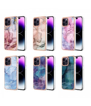 Phone Case For Realme C25Y Shockproof Protector Cover Marble Pattern