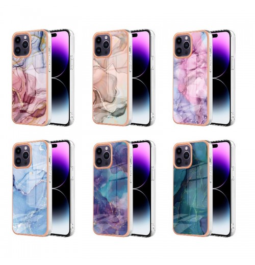 Phone Case For Realme C25Y Shockproof Protector Cover Marble Pattern