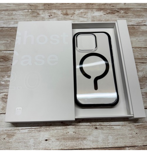 Ghost 2. 0 iPhone 15 Pro Clear Case Zero Yellowing Magnetic MagSafe Open Box