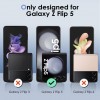 Case For Samsung Galaxy Z Flip5 Clear Silicone ARMOUR Shockproof Gel Phone Cover