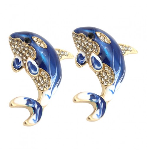 Lot of 2 Phone Case Funny Funny Phone Covers Animal Phone Cover Dolphin Ornament