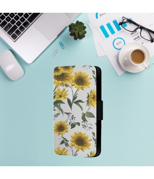 Sunflowers Phone Flip Case For iPhone