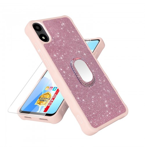 Compatible with Foxx FOXXD A67L Case with Tempered A67L, CSK-Pink