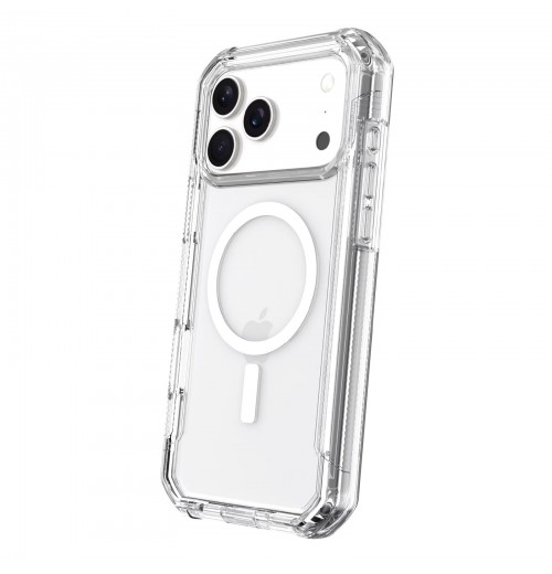 MagSafe Compatible Rugged Phone Case Clear