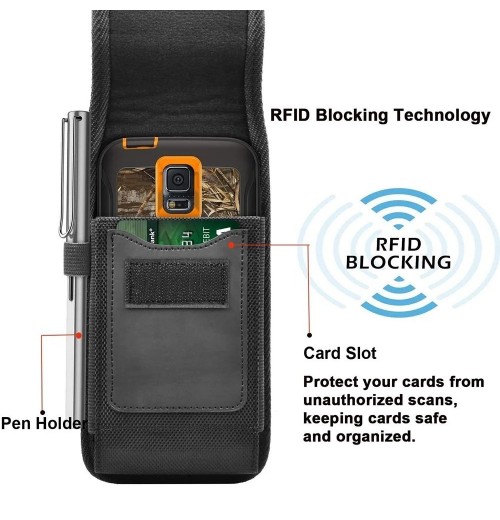 Phone Holster Pouch Wallet Belt Clip Case Holder For Samsung Galaxy Z Flip3 4 5G