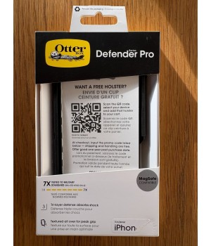 OtterBox Defender Series MagSafe Phone Case iPhone 16 Pro max Shockproof Black