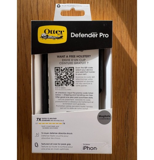 OtterBox Defender Series MagSafe Phone Case iPhone 16 Pro max Shockproof Black