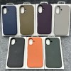 For iPhone 17 (6. 3") Original‌ Leather Case Magnetic Phone Case Magsafe Cover