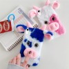1pc Fluffy Plush Cow Mobile Phone Case Protector Compatible with the