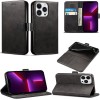 Book Cover Case For Apple iPhone 14 Pro Max Pouch Black Flip Leather Wallet