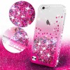 For iPod Touch 6th & 7th Gen Hybrid Luxury Liquid Glitter Bling Phone Case Cover