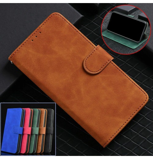 Leather Flip Wallet Phone Case For Motorola G10 E20 G9 Play G8 Power E7 G Stylus