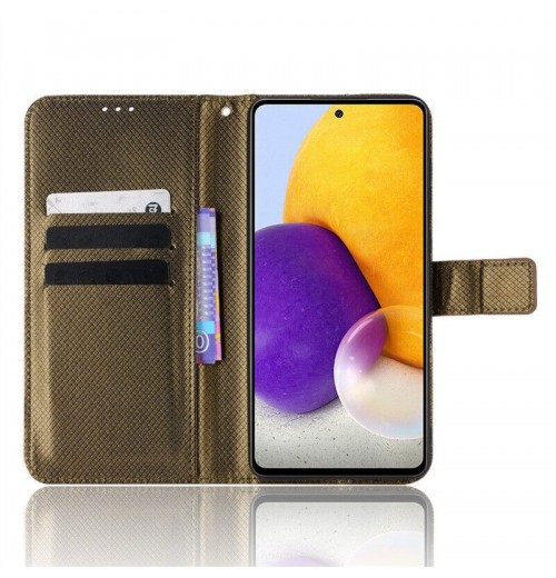 Luxury Flip Card Wallet Phone Case For Samsung S22 S21 A23 A33 A13 A53 A52