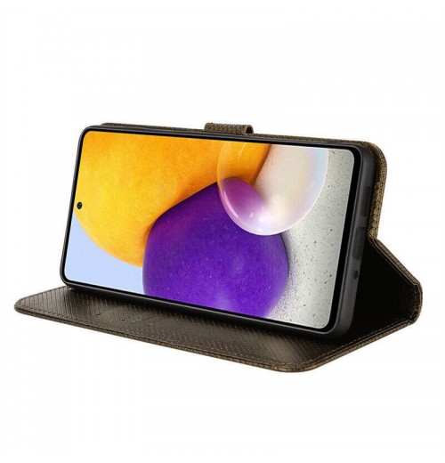 Luxury Flip Card Wallet Phone Case For Samsung S22 S21 A23 A33 A13 A53 A52