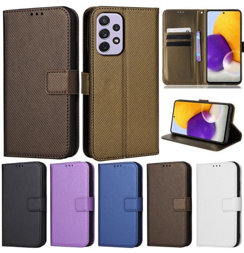 Luxury Flip Card Wallet Phone Case For Samsung S22 S21 A23 A33 A13 A53 A52
