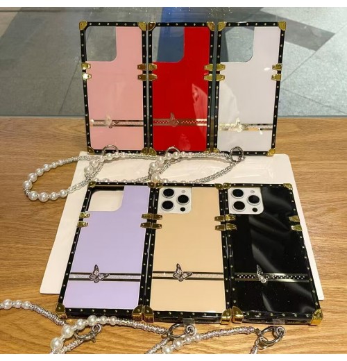 Rectangle Butterfly Phone Case For Xiaomi POCO X7 X6 Redmi Note 10 11 12 13 14