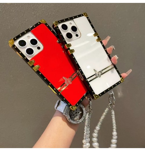 Rectangle Butterfly Phone Case For Xiaomi POCO X7 X6 Redmi Note 10 11 12 13 14