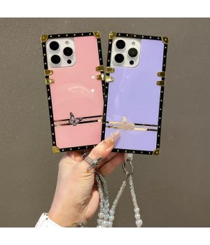 Rectangle Butterfly Phone Case For Xiaomi POCO X7 X6 Redmi Note 10 11 12 13 14
