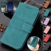 Skin Leather Wallet Phone Case For Samsung S25 S24 S23 FE S21 S22 Ultra S20 FE