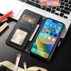 Case Wallet de Leather Magnetic con rejilla para Phone para iPhone 15 14 13 12 11 Pro Max XR XS