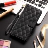 Case Wallet de Leather Magnetic con rejilla para Phone para iPhone 15 14 13 12 11 Pro Max XR XS