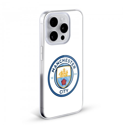 OFFICIAL MANCHESTER CITY MAN CITY FC BADGE BACK CASE FOR APPLE iPHONE PHONES