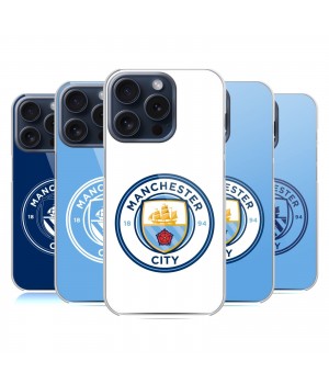 OFFICIAL MANCHESTER CITY MAN CITY FC BADGE BACK CASE FOR APPLE iPHONE PHONES