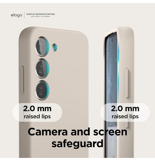 Case For Samsung Galaxy A56 5G, Silicone Shockproof Phone Cover & Screen Glass