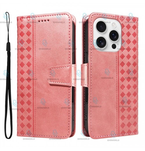 Case for iPhone 16E 14 15 13 12 16 17 Luxury PU Leather Wallet Case Phone Cover