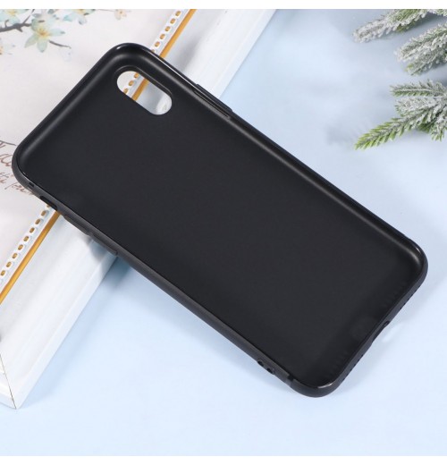 Floral Phone Case Shockproof Anti- Flexible TPU Back Cover for X/XS