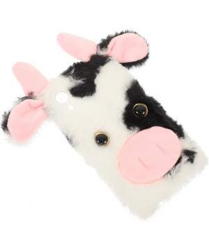 1pc Plush Cow Mobile Phone Case Protector Compatible with iPhone