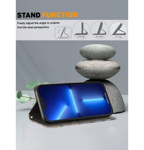 Case For Motorola Moto G05 G15 G35 G55 G85 G56 Patterned Flip Wallet Phone Cover