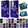 Case For Motorola Moto G05 G15 G35 G55 G85 G56 Patterned Flip Wallet Phone Cover