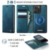 Caseme Magnetic Leather Wallet Phone Case for Samsung S25 S24 S23 A56 A35 S22