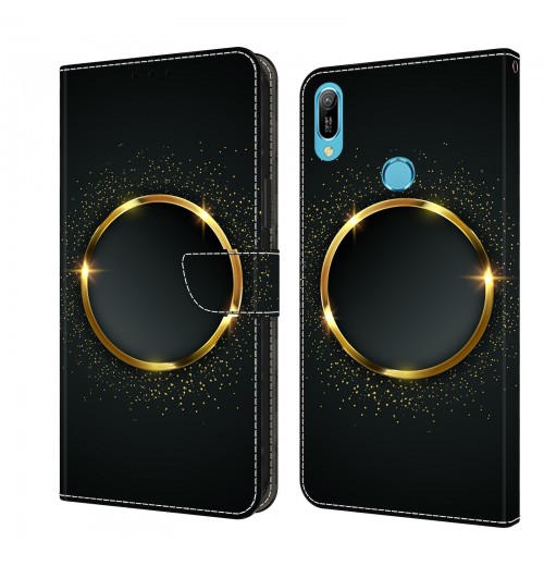 For Huawei Y5 Prime Y6 Y7 Y5 Shockproof Painted Wallet Case Phone Case Cover