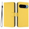 Solid Color PU Leather Phone Case For Google Pixel 9 Pro XL 8 7A 6 Pro 5XL 4A 5A