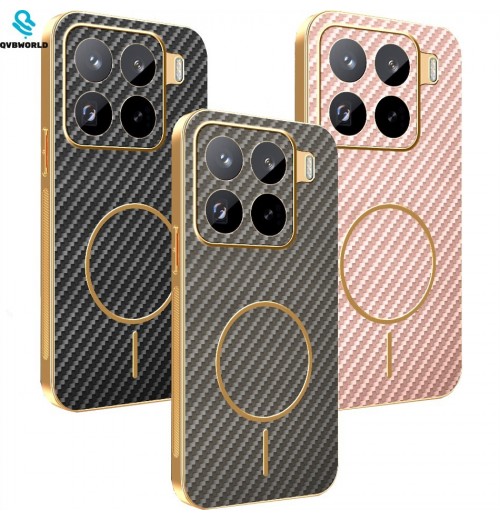 For Xiaomi 17 15 15T Redmi 15 15C A5 13 Carbon Fiber Shockproof Phone Case Cover